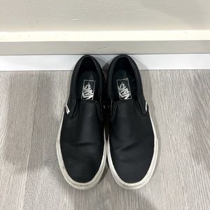 Leather Vans